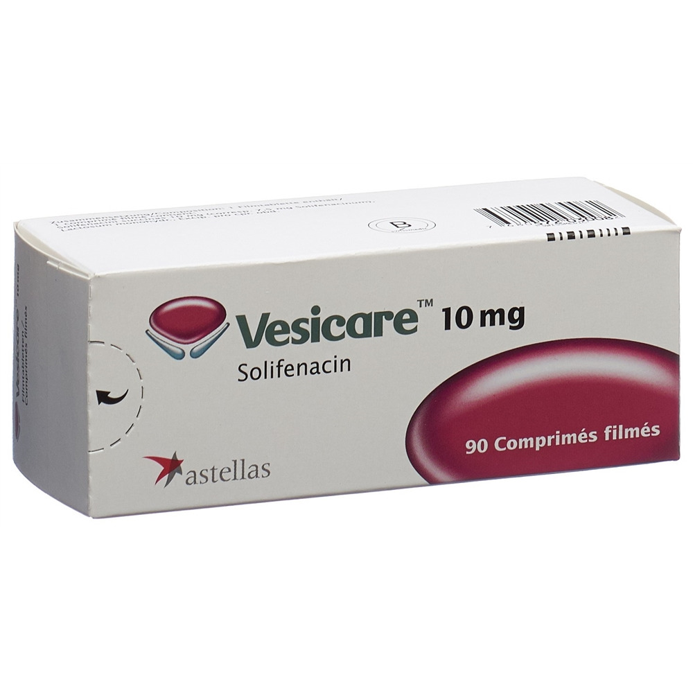 VESICARE cpr pell 10 mg blist 90 pce, image 2 sur 2