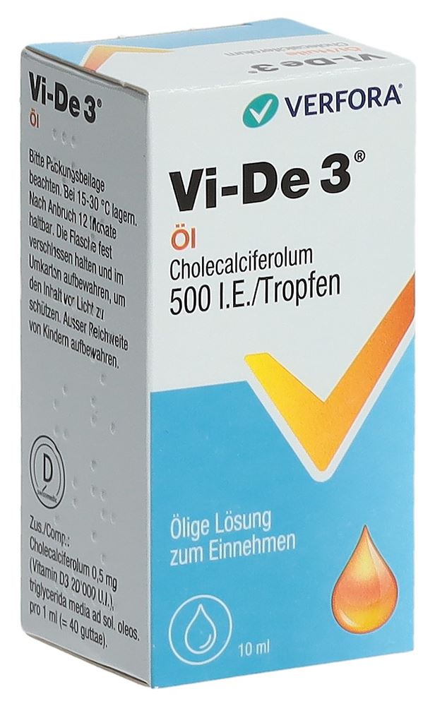 VI-DE 3 huile 500 IE/Tropfen