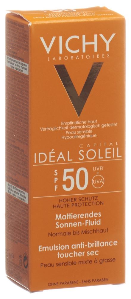 Vichy Ideal Soleil Mattierendes Sonnen-Fluid