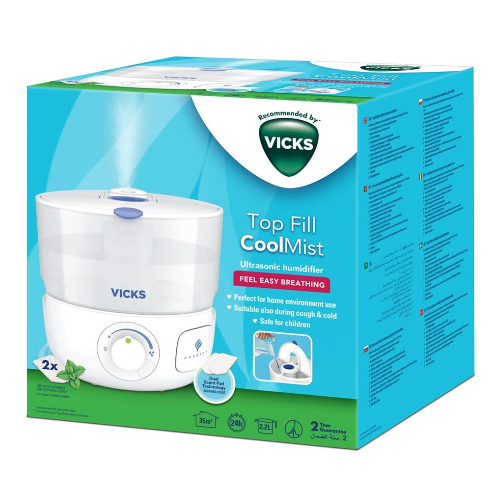 Vicks Cool Mist humidificateur à ultrasons