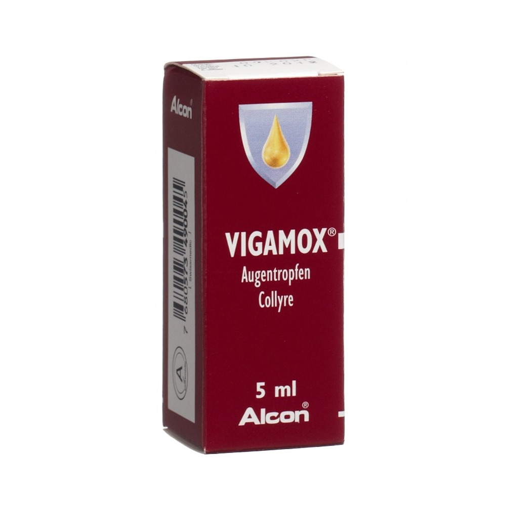 VIGAMOX Gtt Opht Fl 5 ml, Hauptbild