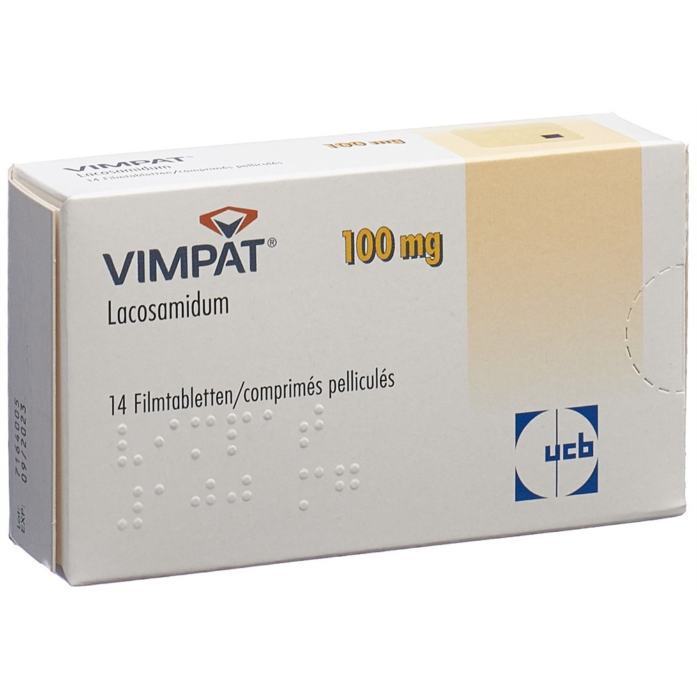 VIMPAT Filmtabl 100 mg Blist 14 Stk, Hauptbild
