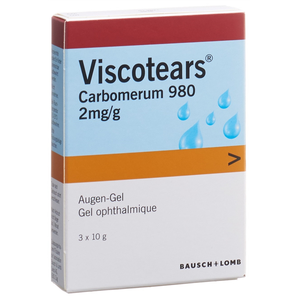 VISCOTEARS Augengel Tb 10 g