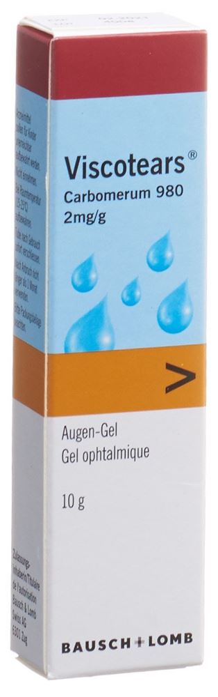 VISCOTEARS Augengel Tb 10 g, Hauptbild