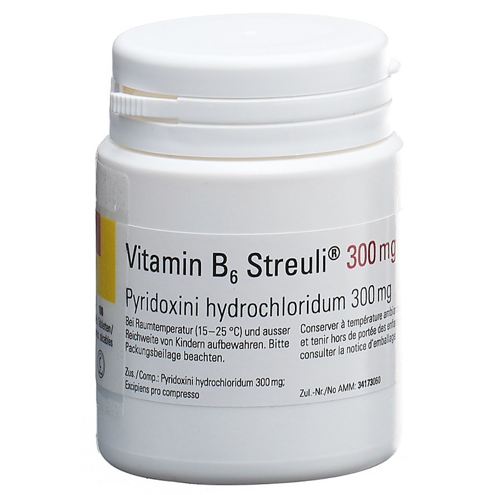 VITAMINE B6 Streuli 300 mg, Hauptbild