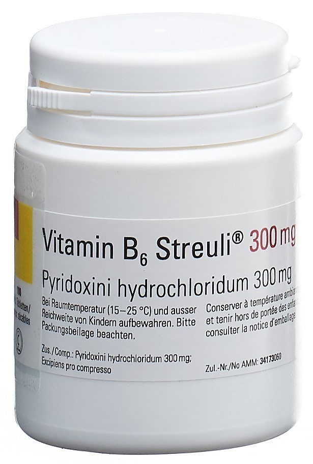 VITAMINE B6 Streuli 300 mg, Hauptbild