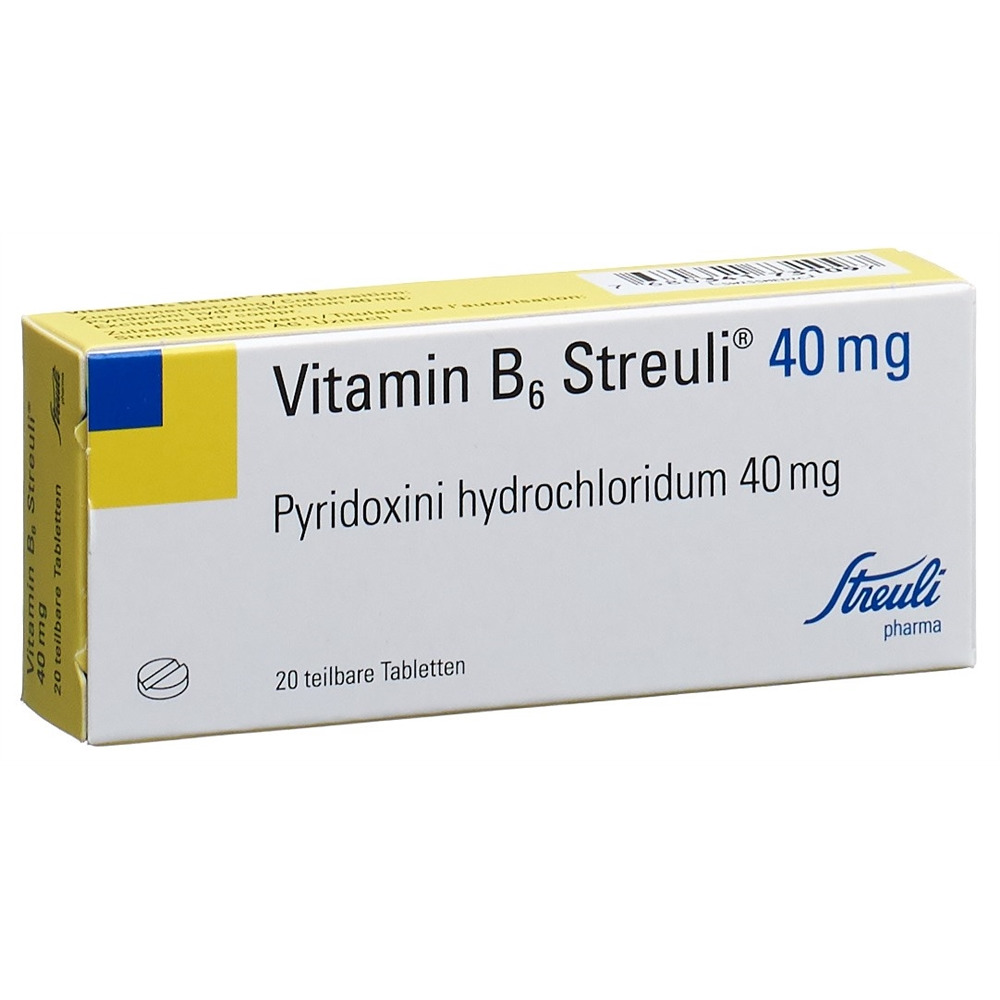 VITAMINE B6 Streuli 40 mg, Hauptbild