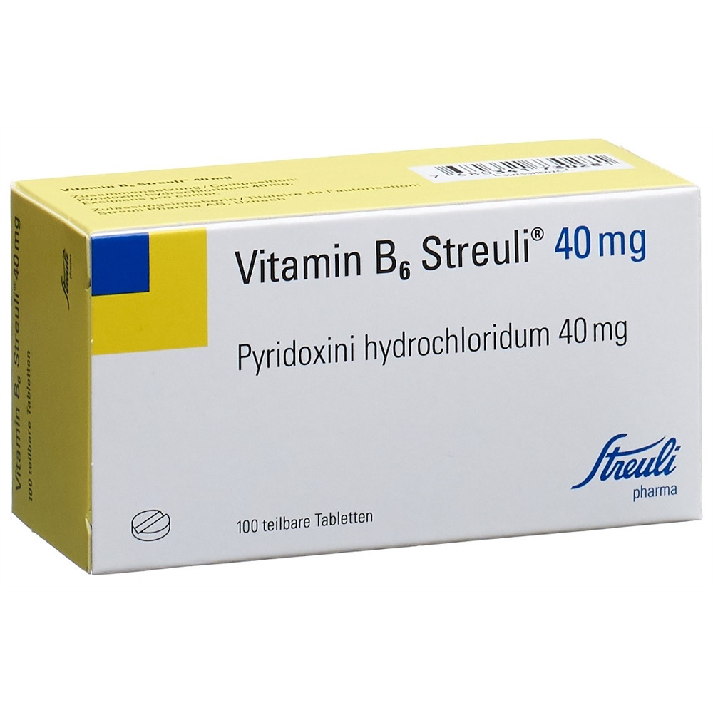 VITAMINE B6 Streuli 40 mg