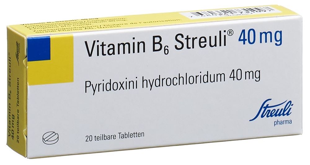 VITAMINE B6 Streuli 40 mg