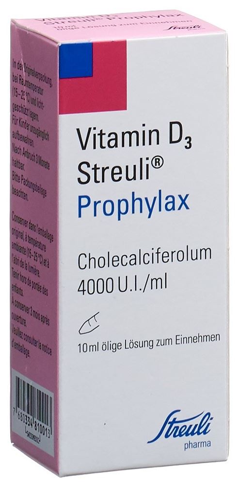 VITAMINE D3 Streuli 4000 IE/ml, image principale