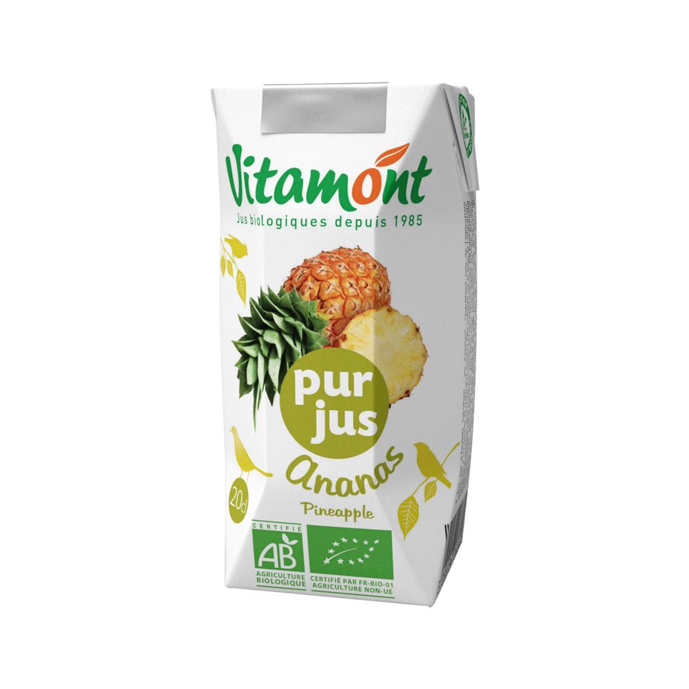 VITAMONT Ananas reiner Fruchtsaft, Hauptbild