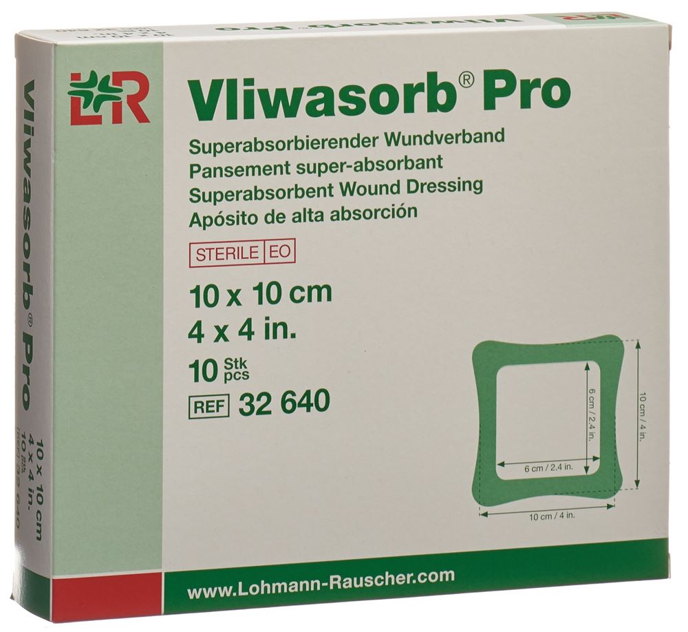Vliwasorb Pro pansement super-absorbant