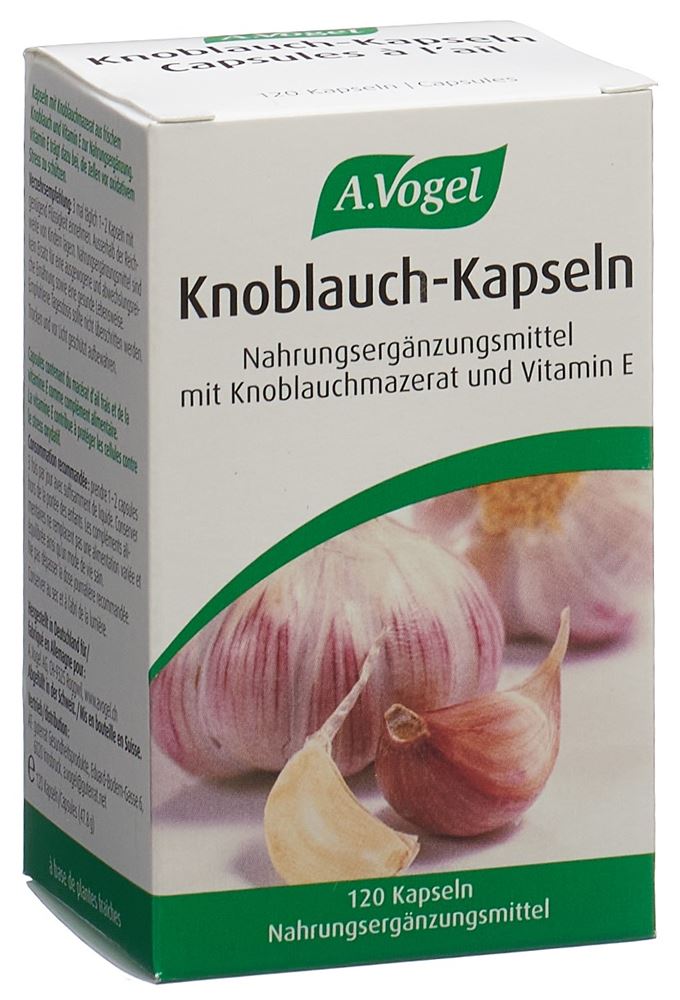 VOGEL Knoblauch Kapseln, Hauptbild