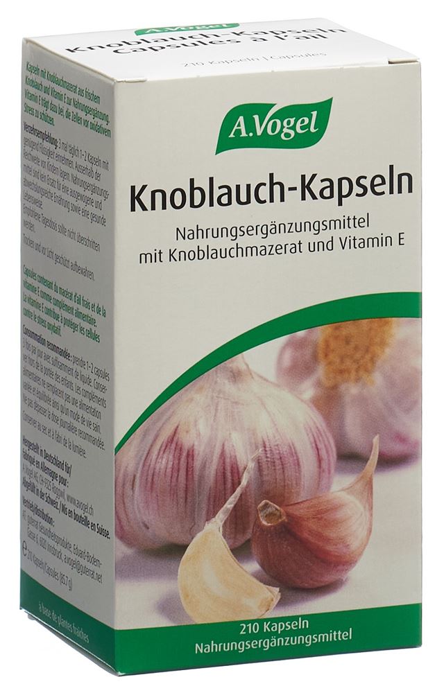 VOGEL Knoblauch Kapseln, Hauptbild