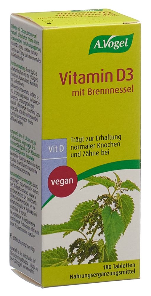 VOGEL Vitamin D3 mit Brennnessel, Hauptbild