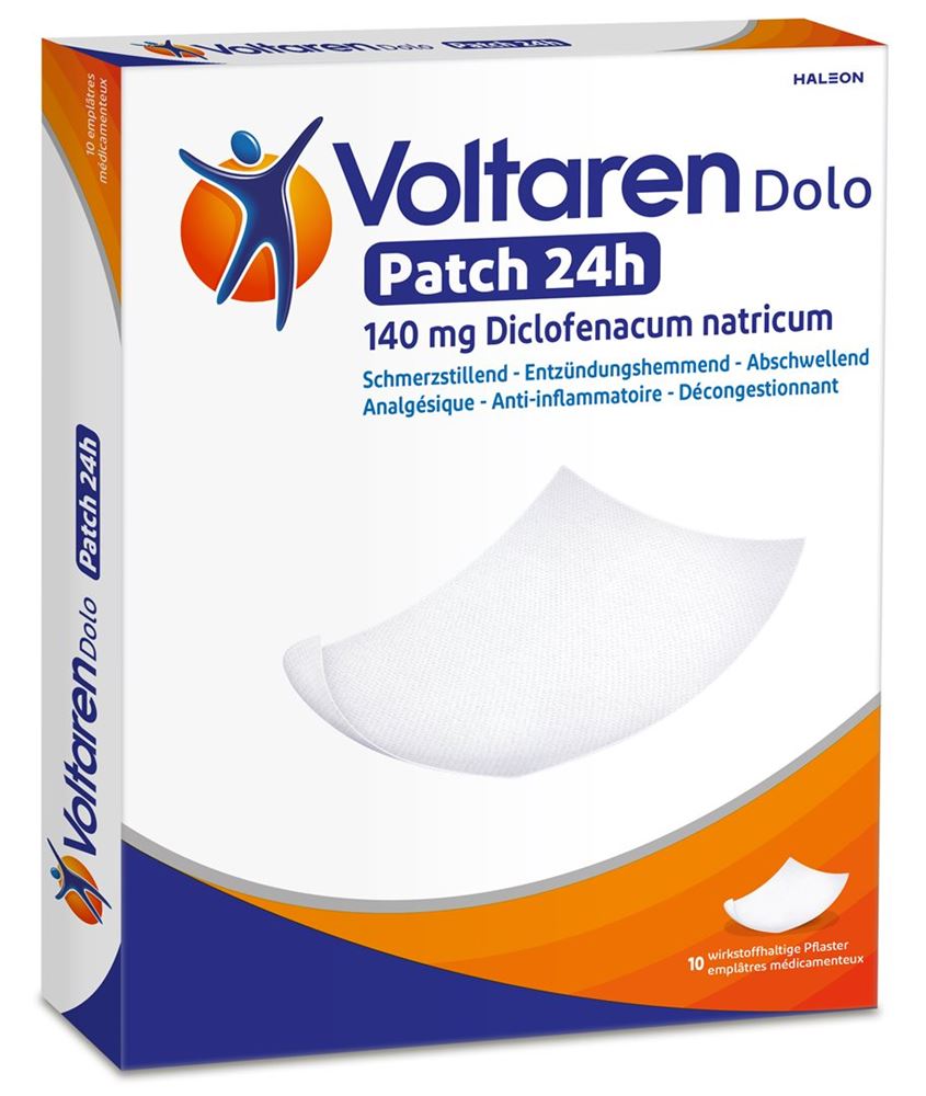 Voltaren Dolo 24h patch 140 mg, image principale