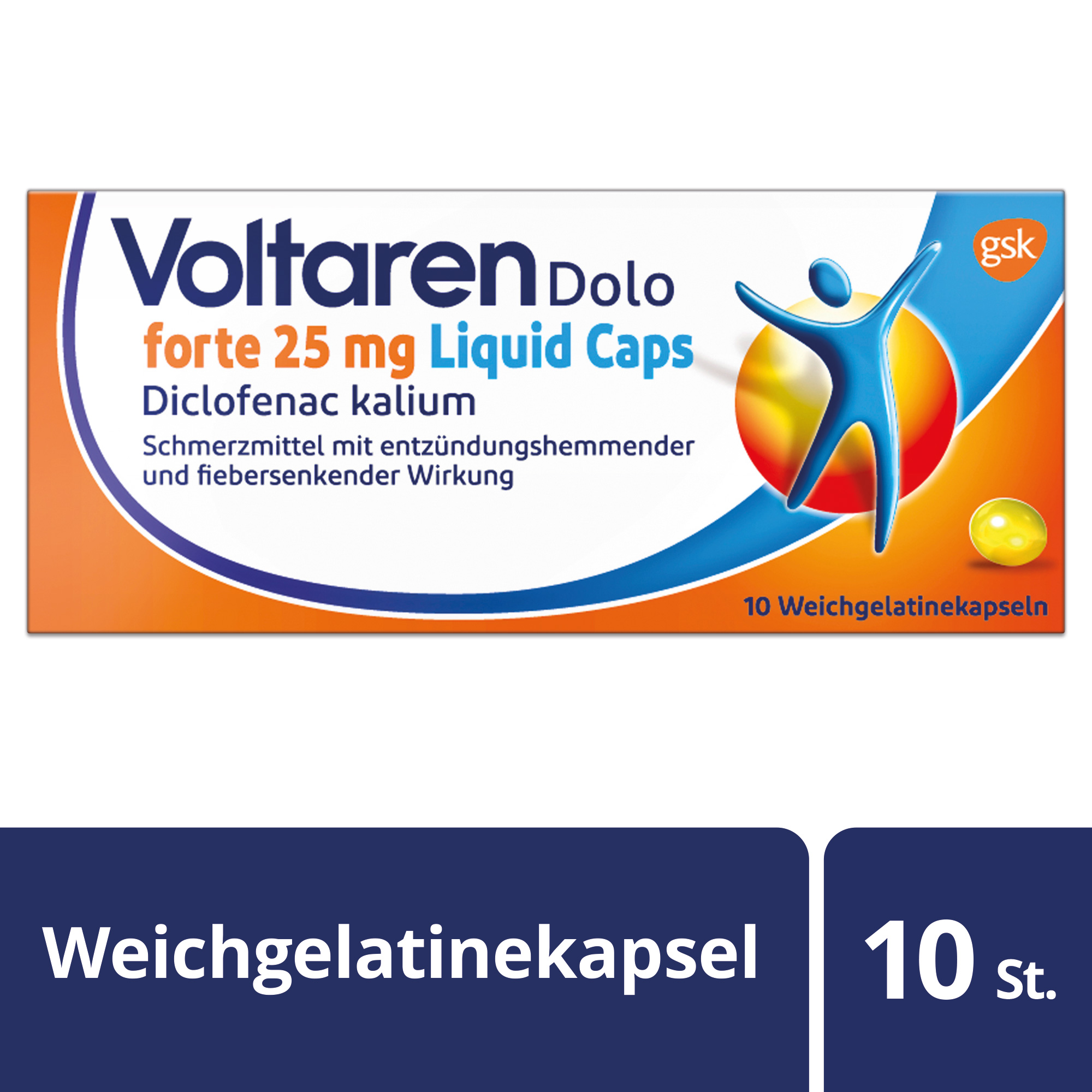 VOLTARENE forte Liquid Caps 25 mg