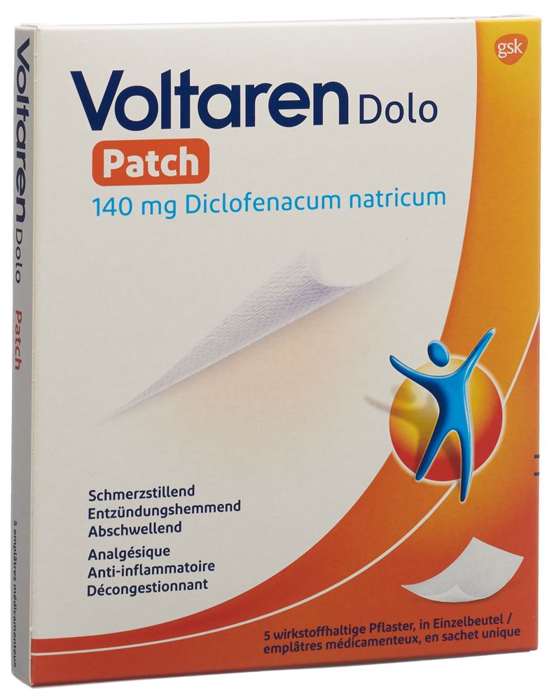 VOLTARENE patch 140 mg