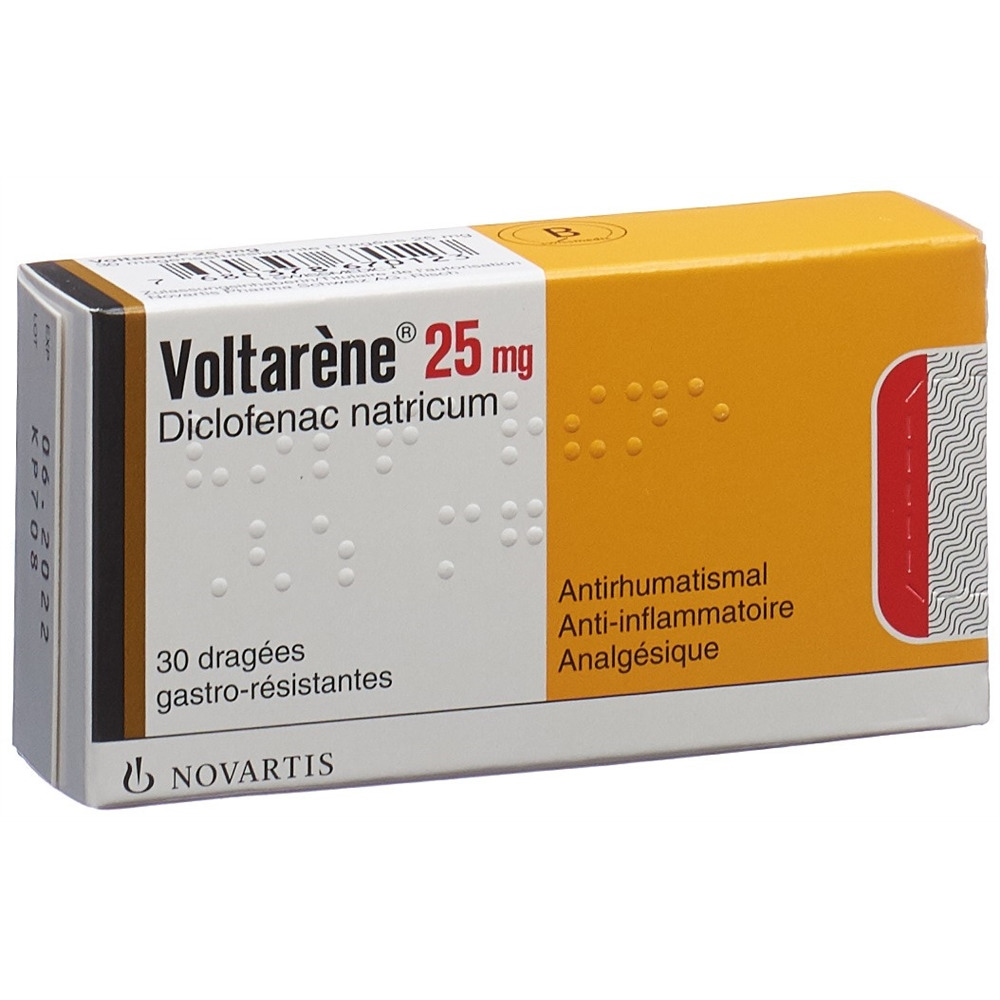 Voltaren drag 25 mg blist 30 pce, image 2 sur 2