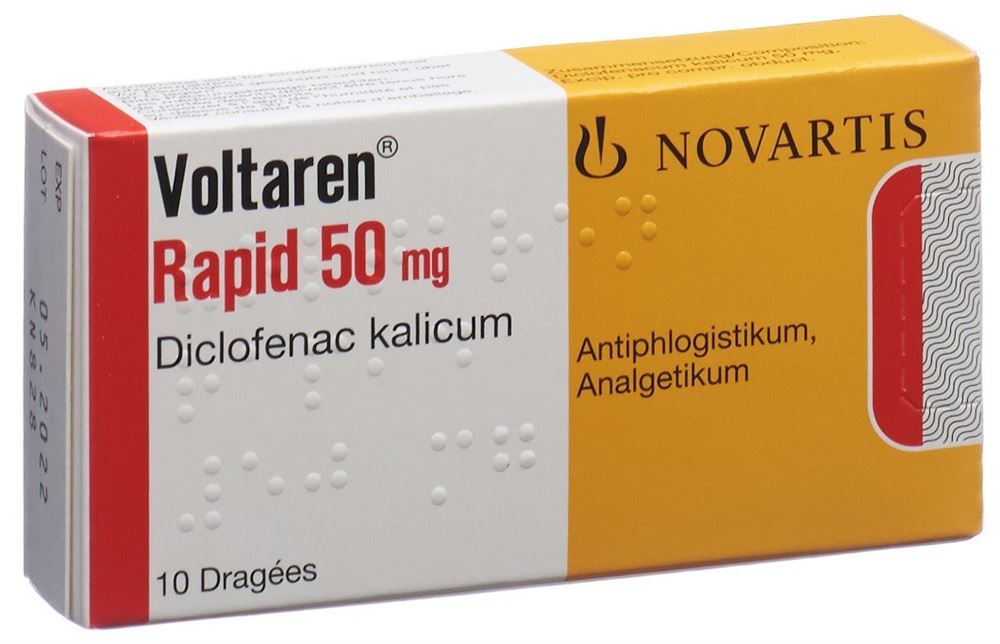 Voltaren Rapide 50 mg, image principale