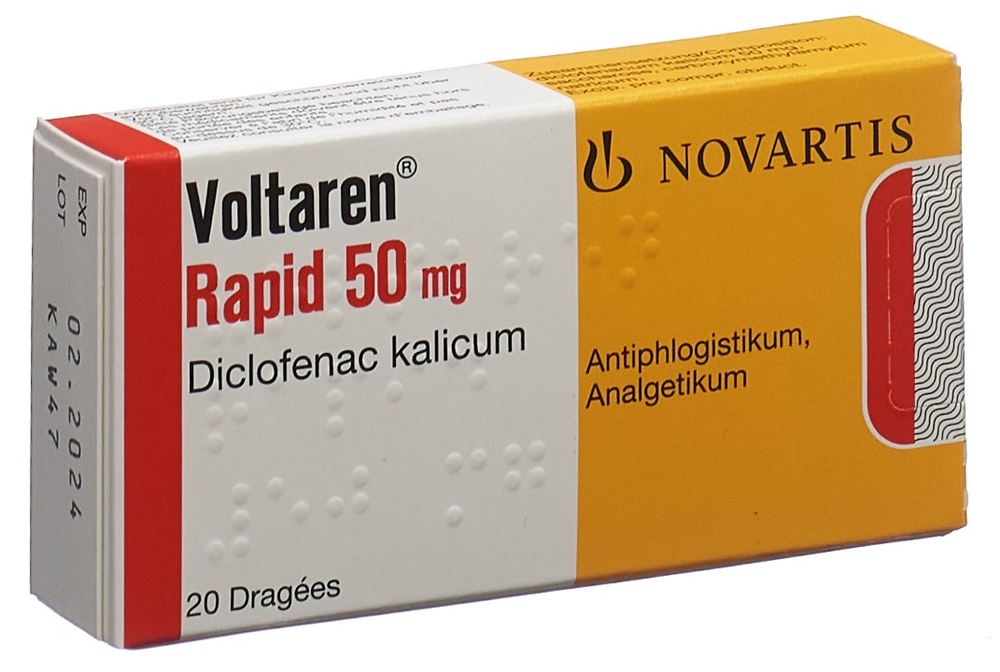 Voltaren Rapide 50 mg, image principale