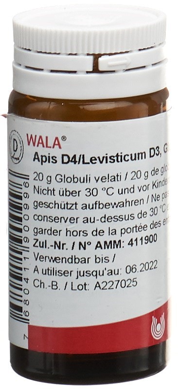 WALA apis 4D/levisticum 3D