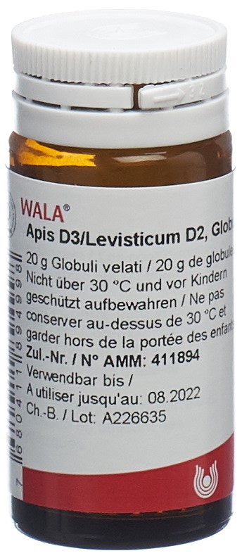 WALA Apis D3/Levisticum D2, Hauptbild