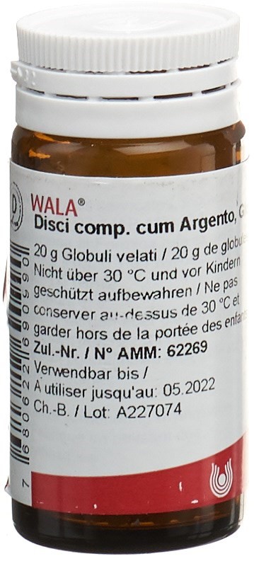WALA Disci comp. cum Argento, Hauptbild