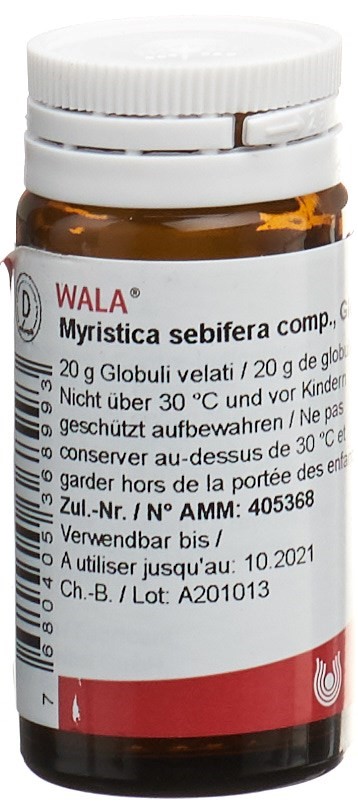 WALA myristica sebifera comp.