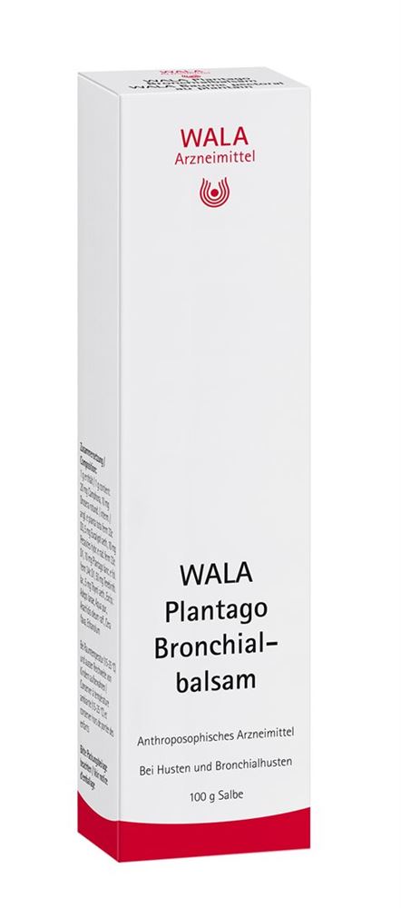 WALA plantago baume bronchial, image principale