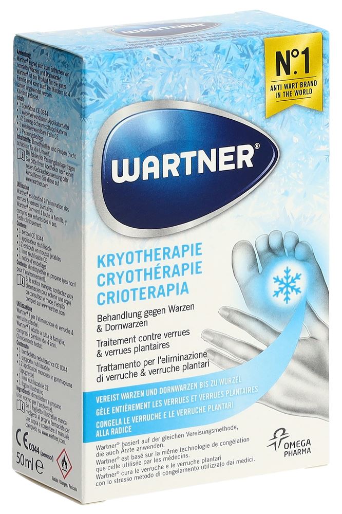 WARTNER Kryotherapie Warzen + Dornwarzen
