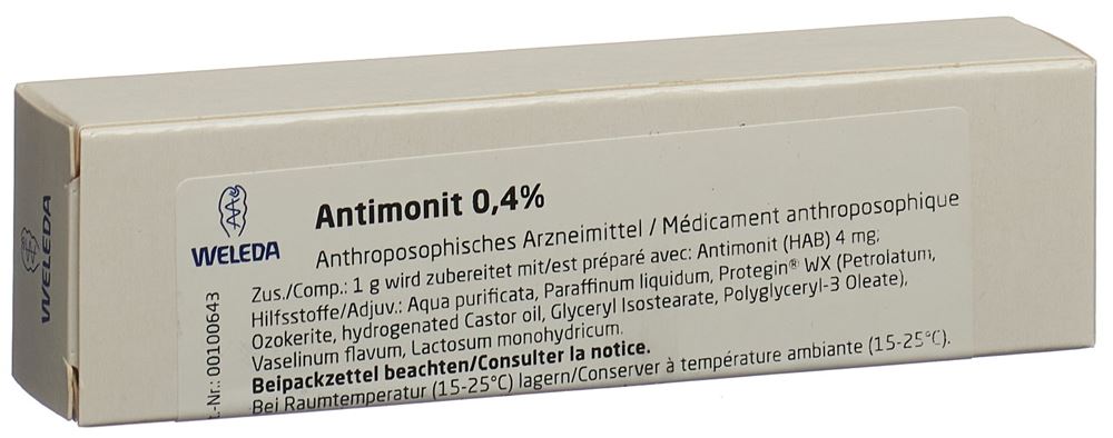 Weleda antimonit 0.4 %, image principale