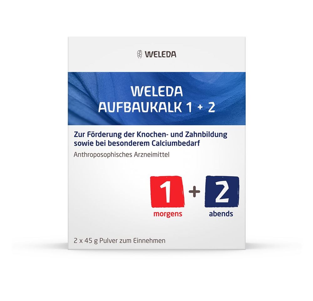Weleda Aufbaukalk 1+2