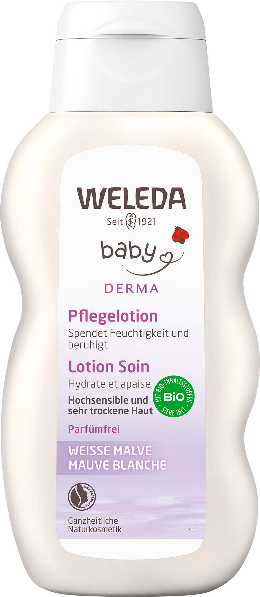 Weleda baby DERMA 3en1 lait corps apaisant, image principale