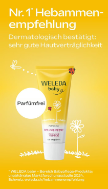 Weleda BABY Gesichtscreme, Bild 4 von 5