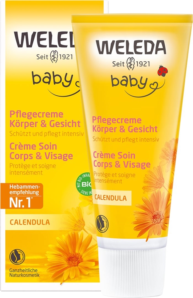 Weleda BABY Pflegecreme Körper & Gesicht, Bild 2 von 3