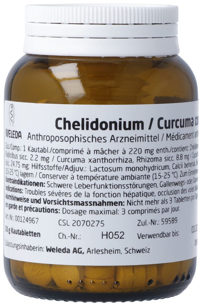 Weleda chelidonium/curcuma comp., image principale