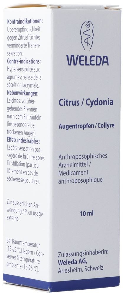 Weleda Citrus/Cydonia, Hauptbild