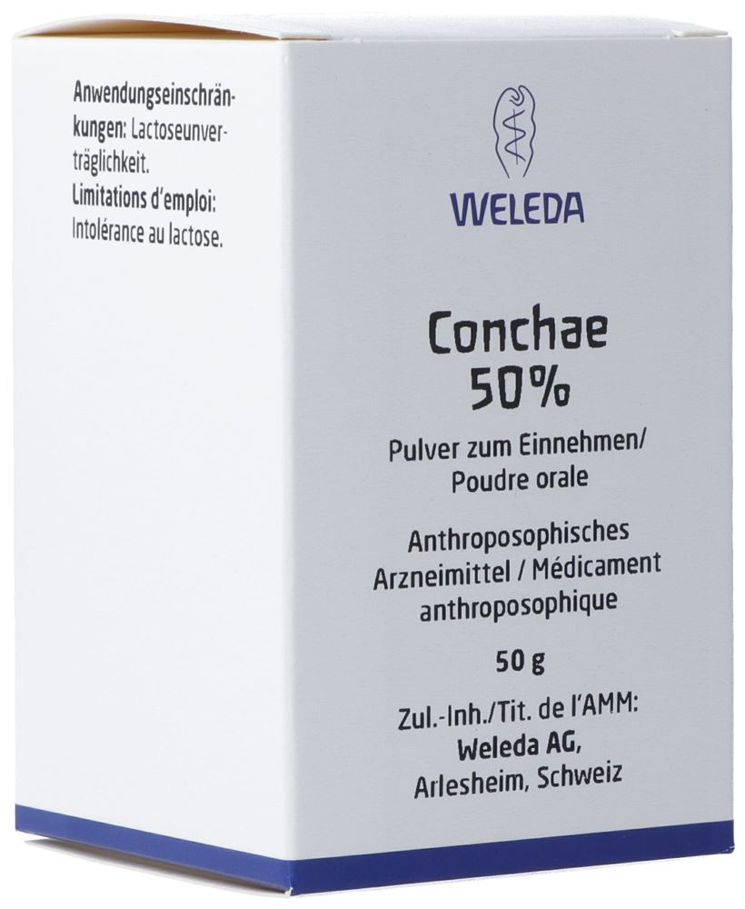 Weleda conchae 50 %, image principale