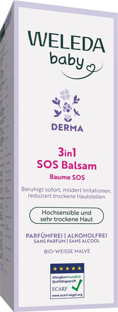 Weleda derma 3en1 baume SOS