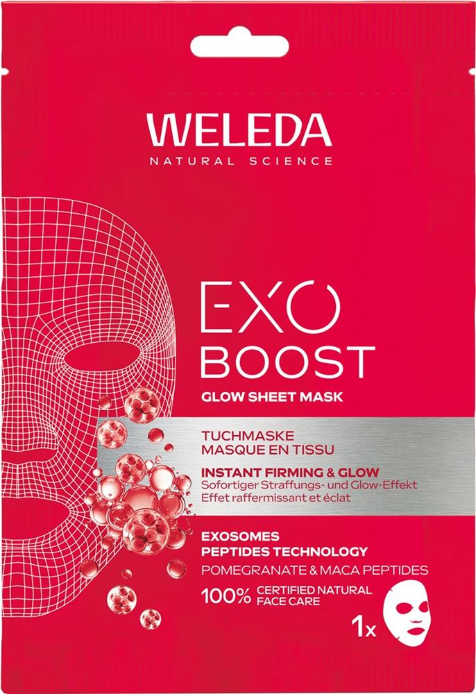 Weleda exo boost firm & lift masque en tissu