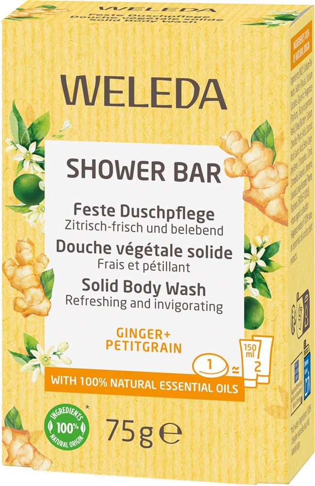 Weleda Feste Duschpflege, Hauptbild
