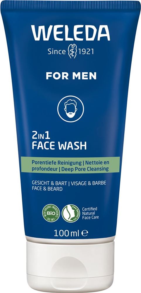Weleda FOR MEN 2en1 face wash