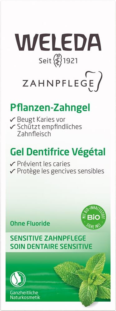 Weleda gel dentifrice