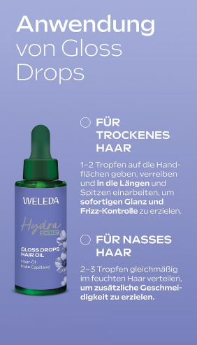 Weleda Hydra Shine Hair Oil, Bild 3 von 5