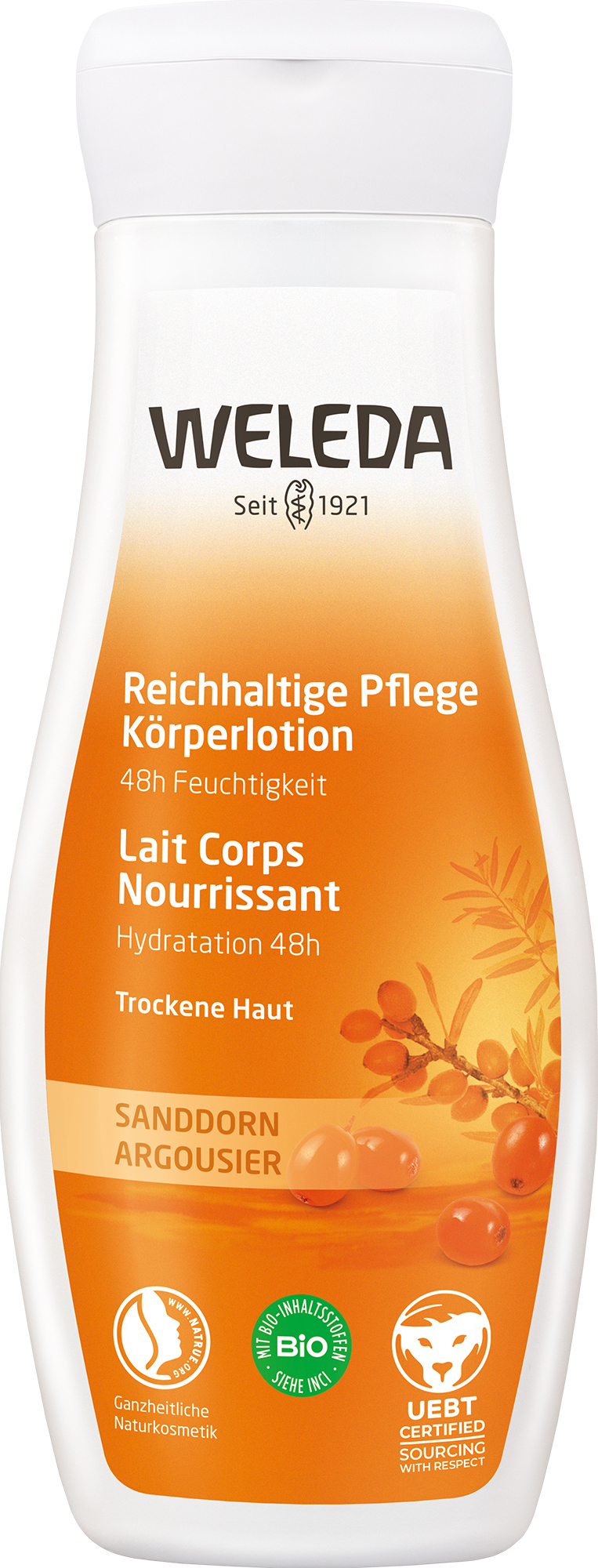 Weleda lait corps, image principale