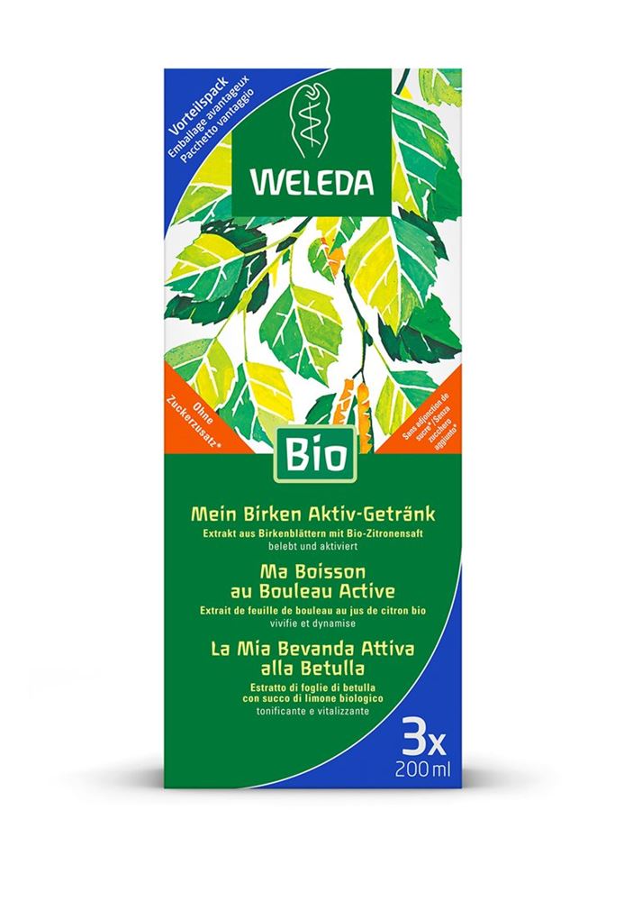 Weleda ma boisson au bouleau actif, image principale
