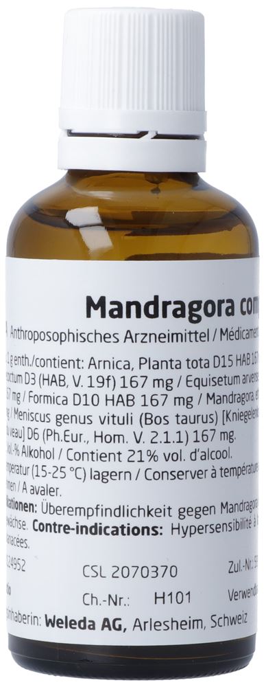 Weleda mandragora comp