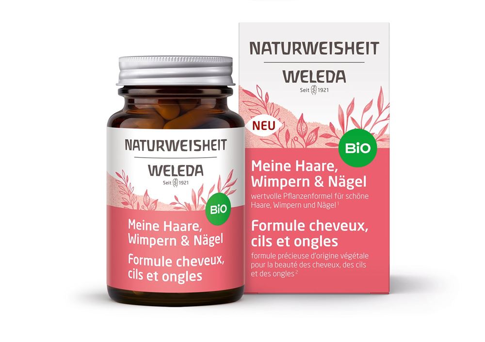 Weleda NATURWEISHEIT formule cheveux cils & ongles, image 3 sur 3