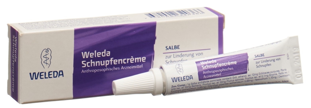 Weleda pommade contre le rhume, image 2 sur 4